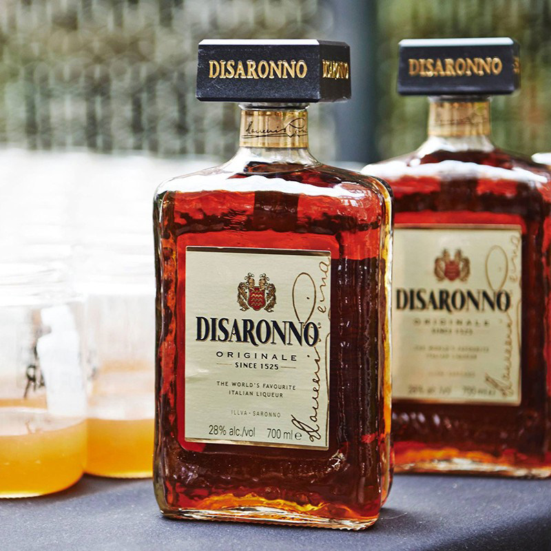 意大利帝萨诺力娇酒方杏仁利口酒香甜洋酒disaronno鸡尾酒力娇酒