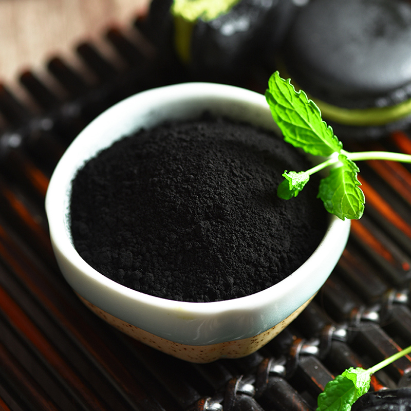 竹炭粉植植物炭黑20g蜂窝煤蛋糕黑色食用色素食用色素