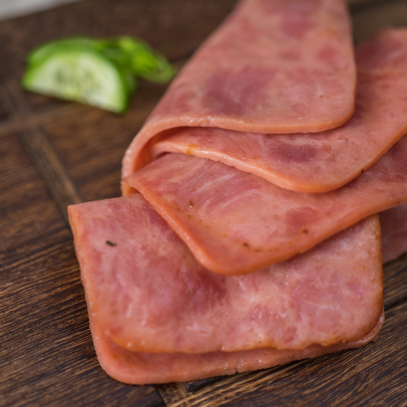 【旭日】即食方形美式火腿片切片500g