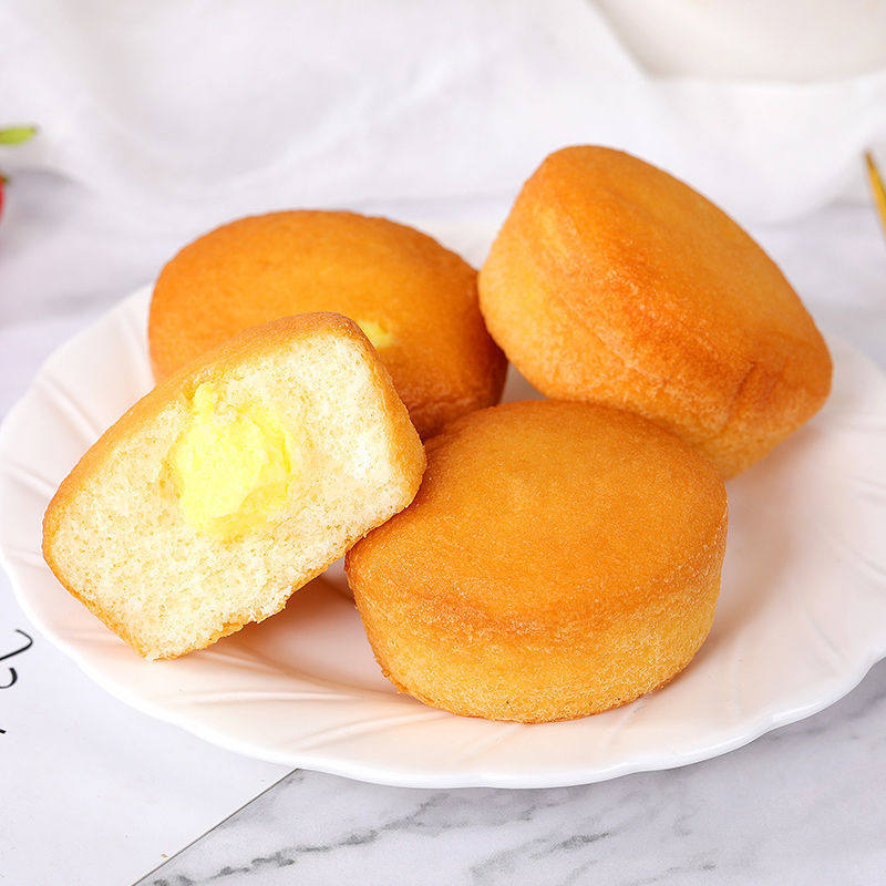 蛋黄蛋糕点心面包早餐营养网红零食食品小吃西式糕点