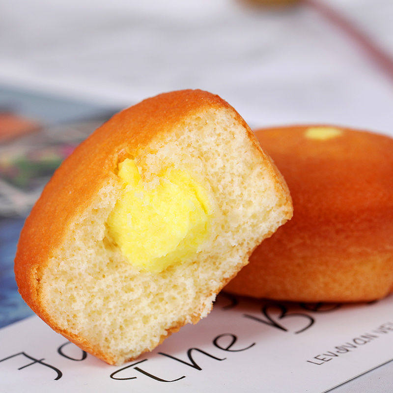 蛋黄蛋糕点心面包早餐营养网红零食食品小吃西式糕点