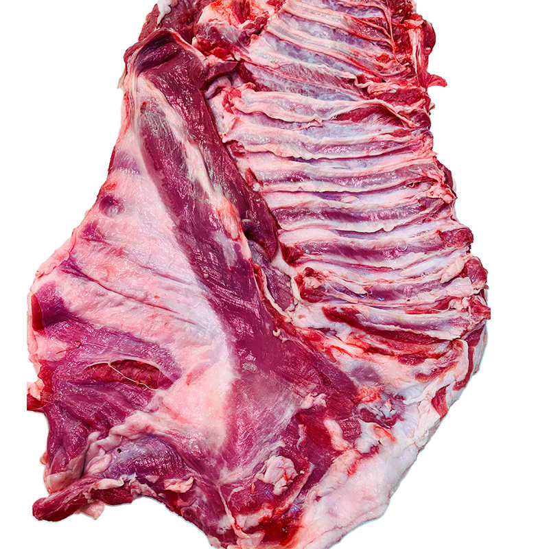 北京牛街清真腰窝肉去烧烤新鲜肋条冷冻内蒙古生羊肉