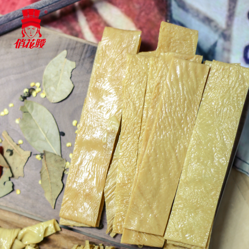 2斤火锅豆皮俏花腰云南特产石屏豆腐皮腐竹其它干货火锅8袋包邮