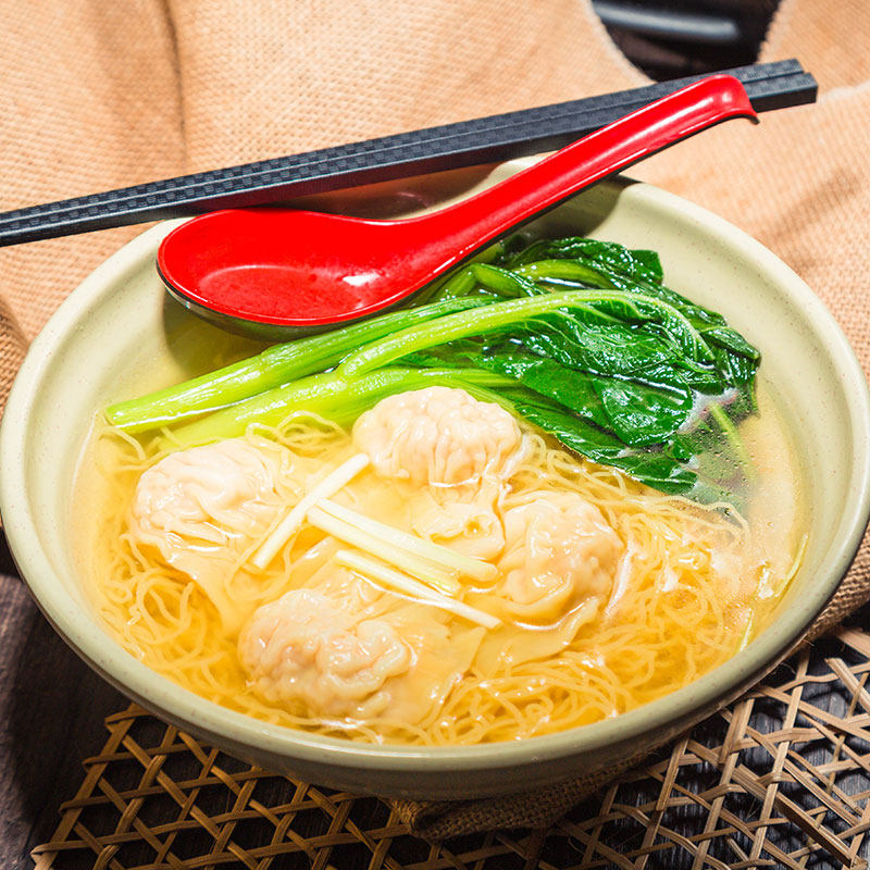 罗锦记竹升面广东手工港式云吞面广东特产拌面带调料速食面食整箱