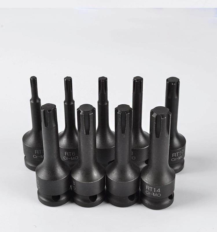 旋具气动套装2批花键六角花型12角梅花套筒旋具套筒