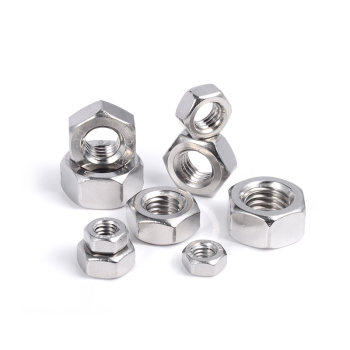 304 ສະແຕນເລດ hexagonal nut nut ຫມວກເກັບ M3M4M5M6M8M10M12