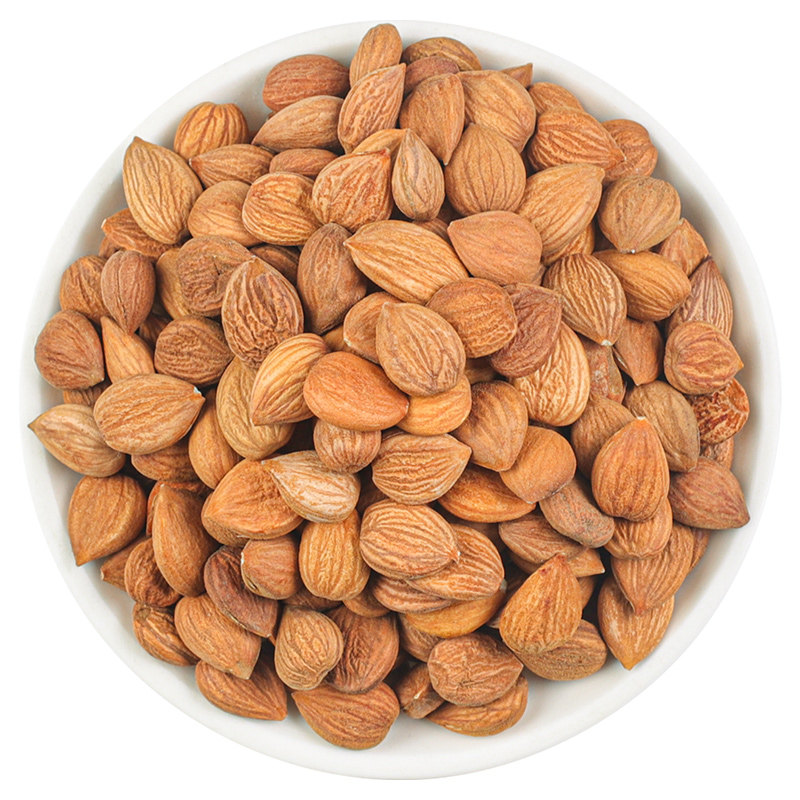 杏仁辉兴干货新货100g北杏仁生非甜药膳带皮杏仁