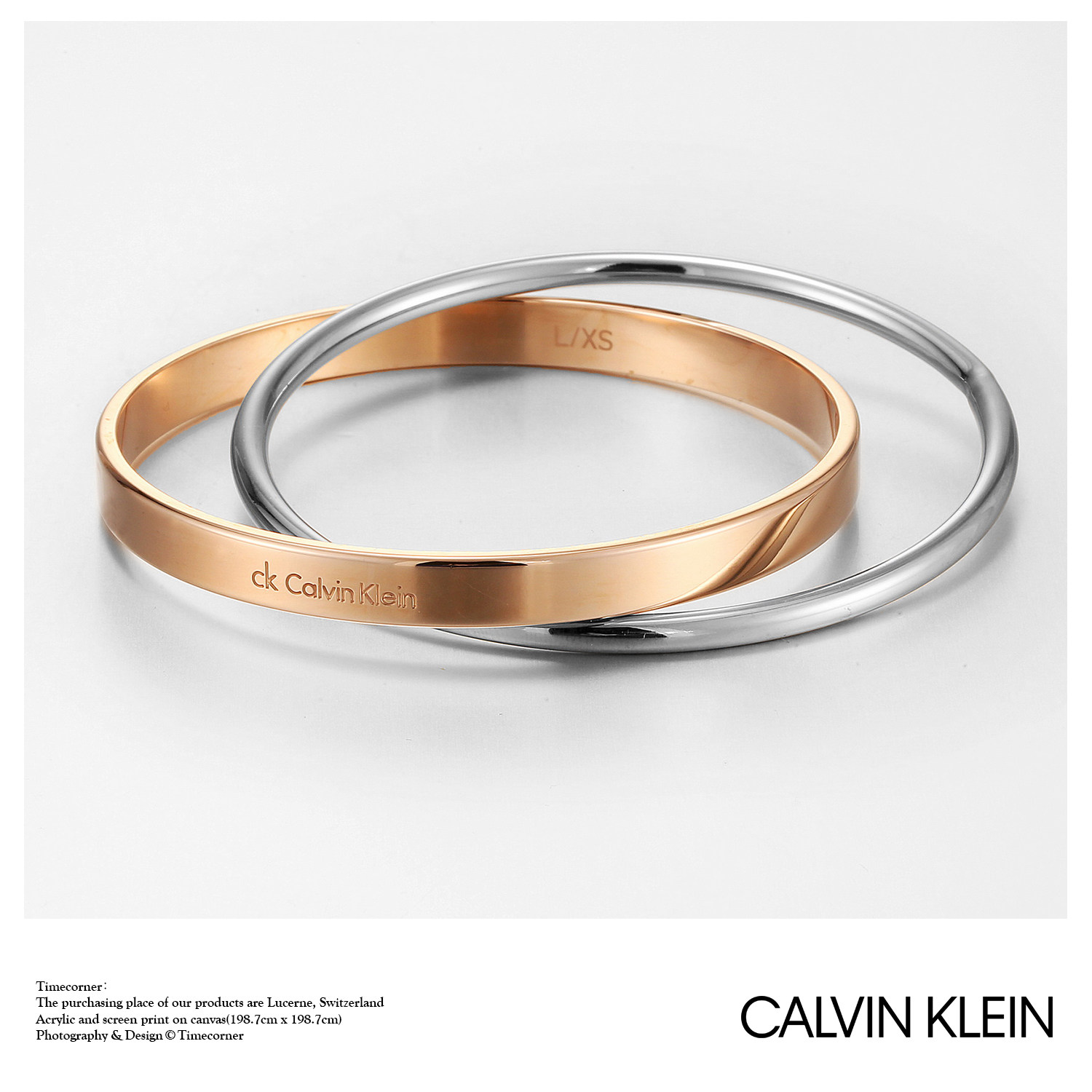 bangle2012calvinkleincoilkj63bb0101ck情侣双圈手镯手镯