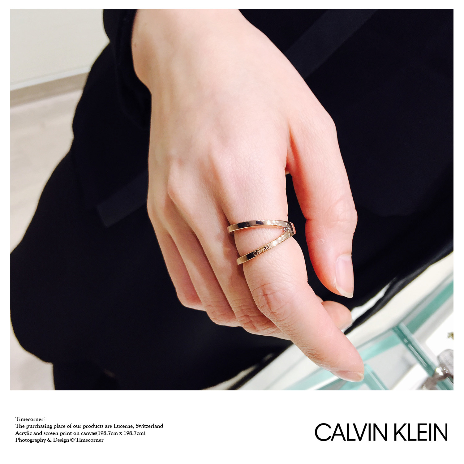 ring2017calvinkleinoutlinekj6vpr1001ck情侣戒指戒指