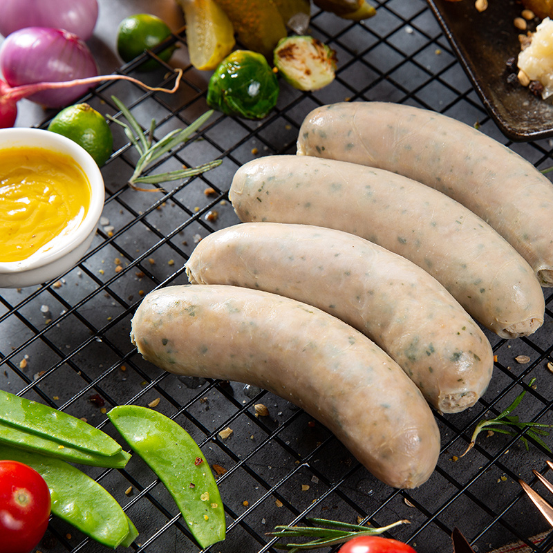 促销knacker克娜克德国香肠烟熏肠纯肉肠德式烤肠香肠