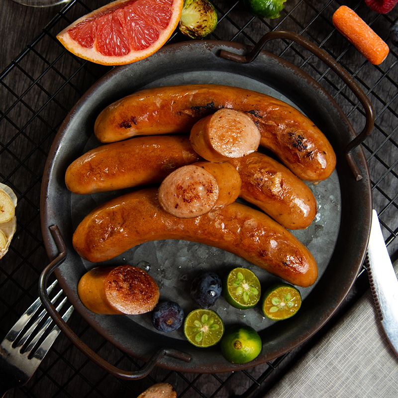 knacker克娜克德式风味烧烤猪肉德国香肠热狗bbq香肠