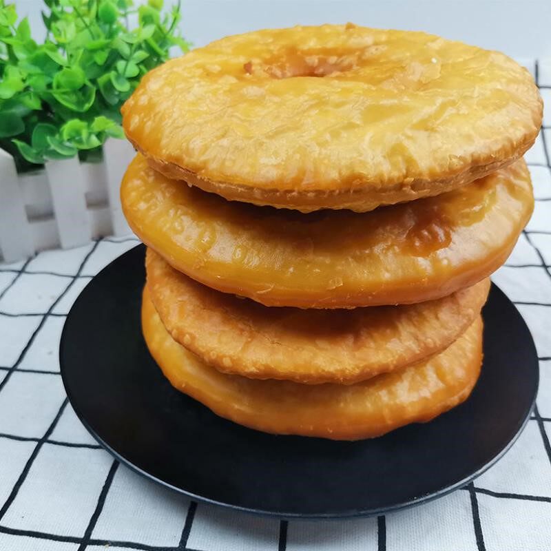 甘肃老面油饼饼特色小吃纯手工香酥饼煎饼风味美食早餐糕点炸饼子