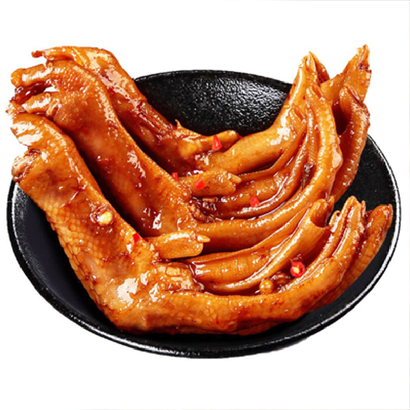 宫殿老卤香辣辣味鸭掌湖湘风味酱卤鸭爪20包鸭肉零食