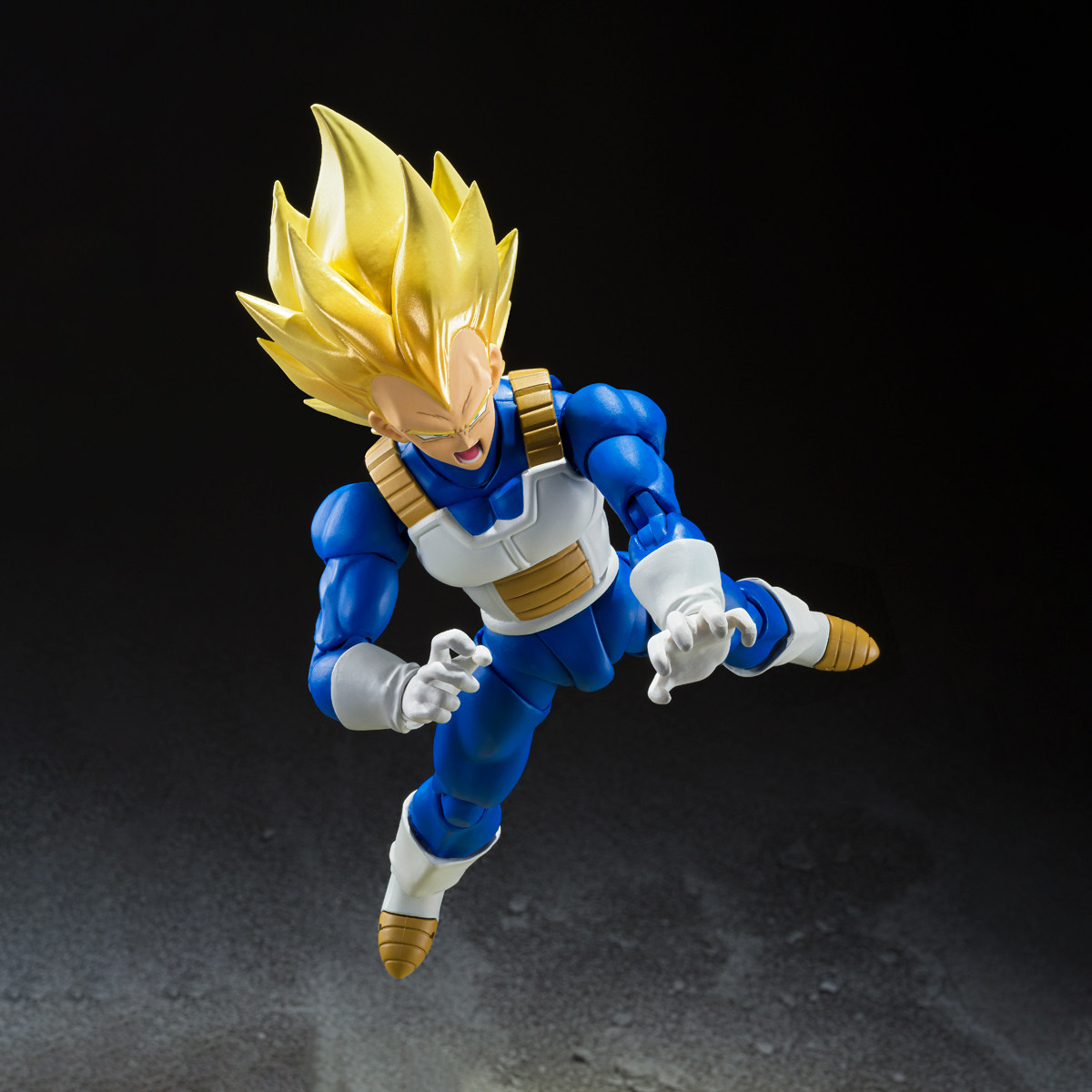 万代shf七龙珠贝吉塔觉醒醒的超级赛亚人之可动手办