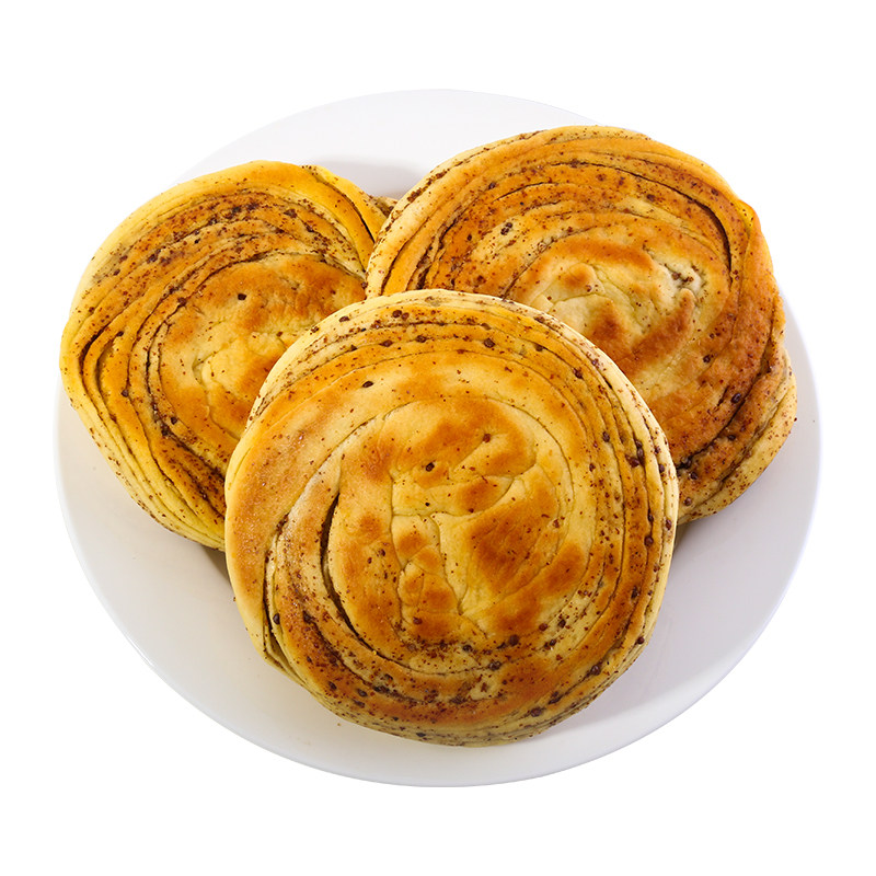 禾源五香紫苏锅盔甘肃平凉特产饼子大油馍火传统糕点