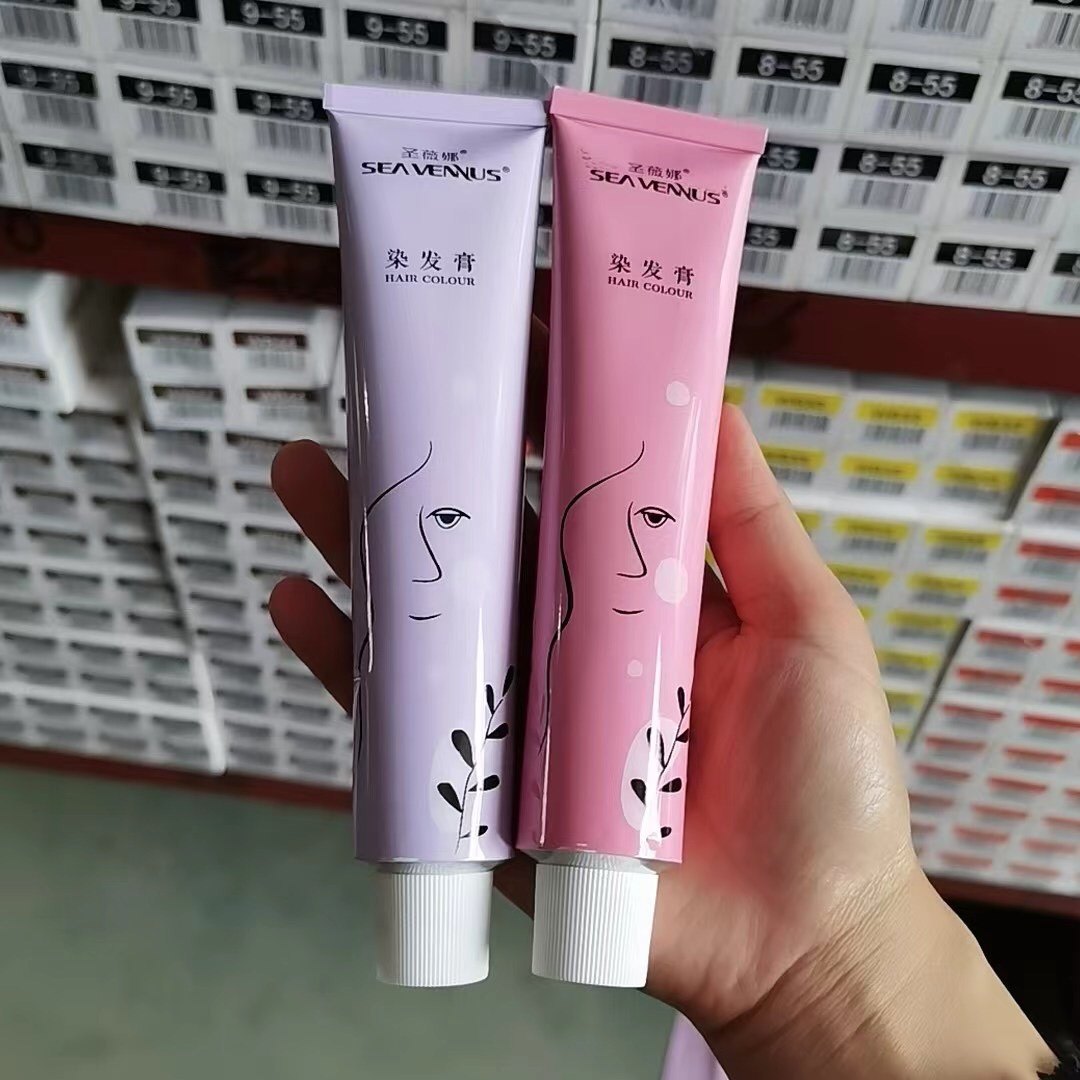 2022新品圣薇娜都市传说染发染发剂植物白发一步到位t5g3彩染