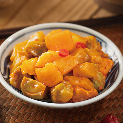 乌江下饭菜涪陵榨菜300g罐装开胃微辣清淡脆口菜丝咸菜即食腌制