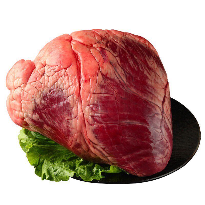 食用新鲜牛心5斤整个生鲜黄牛肉牛心管内脏牛杂