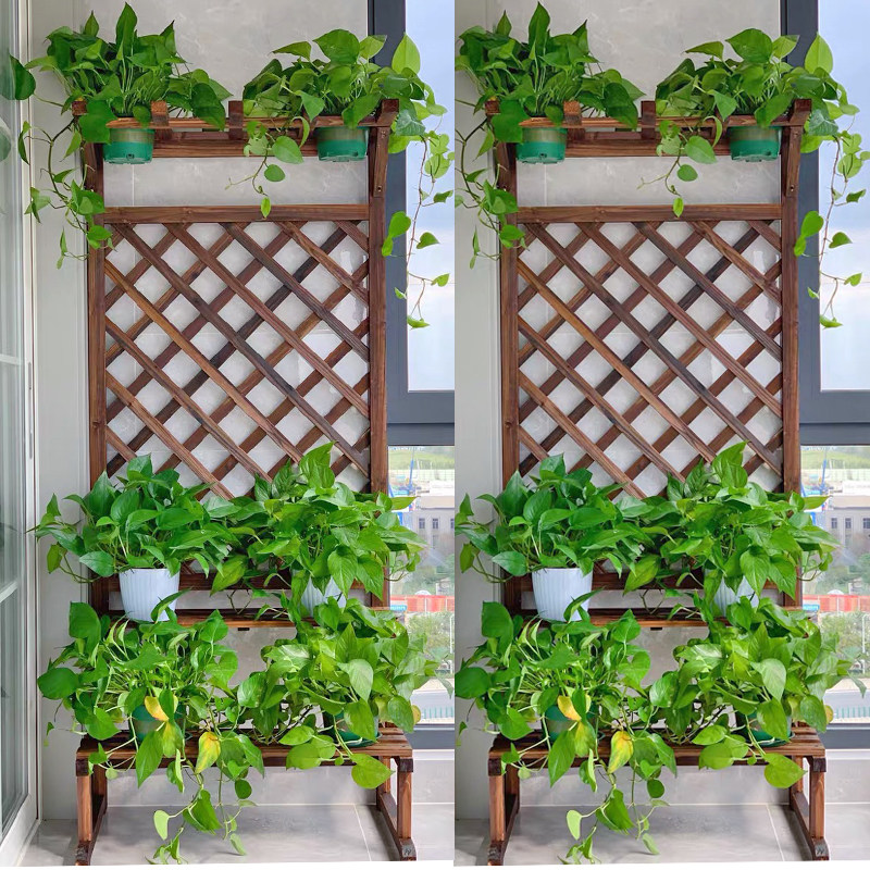 室外防腐花架阳台多层阶梯落地式庭院户外花架子花架