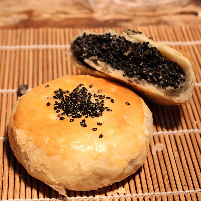 香油安徽酥皮月饼传统老式五仁芝麻苏式宿州月饼