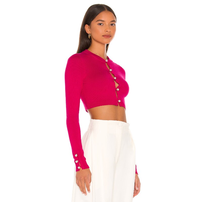 loversandfriendstara开衫revolve2022新品毛针织衫