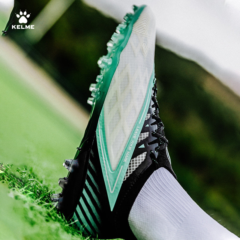 kelme卡尔美足球鞋掠影系列成人比赛训练鞋人造草mg短钉球鞋男