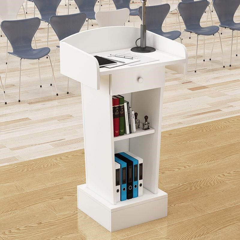 讲台演讲发言指挥培训班讲桌简约迎宾多媒体教师演讲台