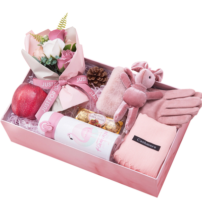 圣诞节礼物送女朋友老婆爱人精致创意套装礼品盒平安夜平安果实用_双