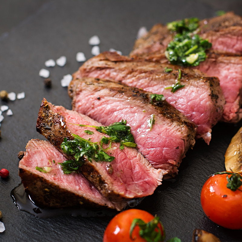 牛排荔韬澳洲进口安格格斯谷饲m3西冷新鲜牛排