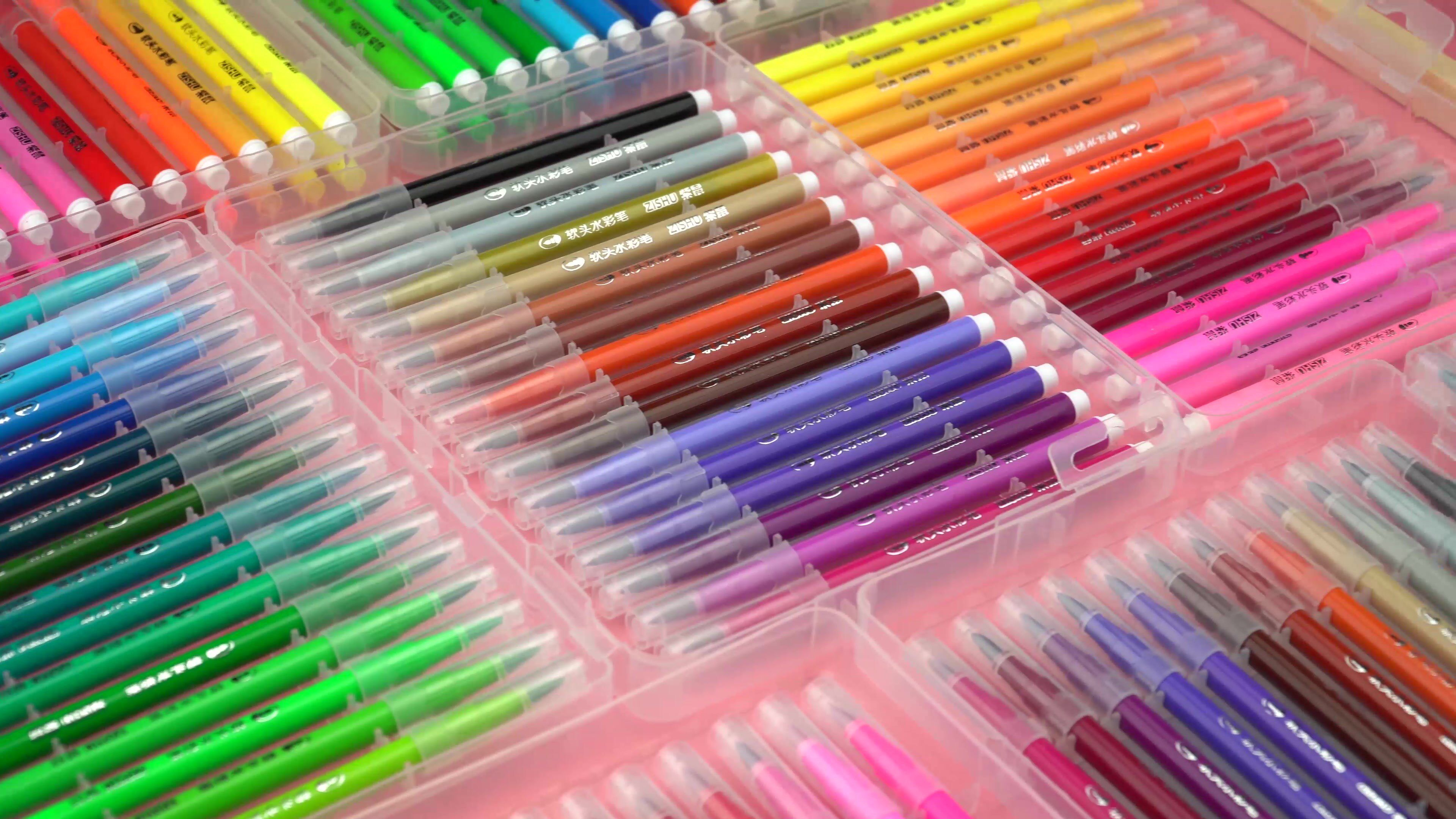 小熊美术材料涂鸦29件儿童绘画套装海绵创意水彩笔