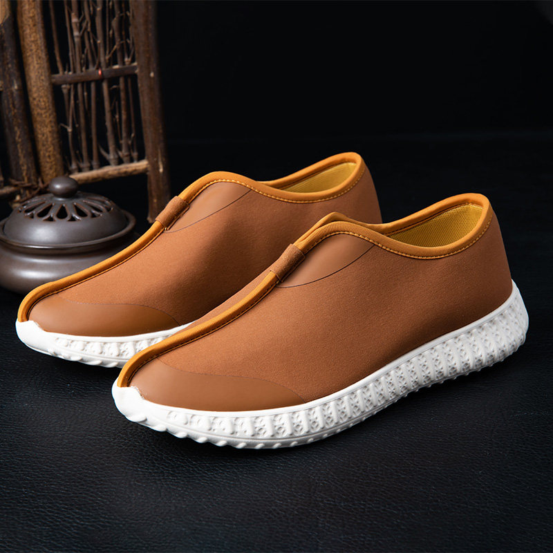 劲松鞋软和尚单鞋僧侣中式超轻罗汉松源居士布鞋