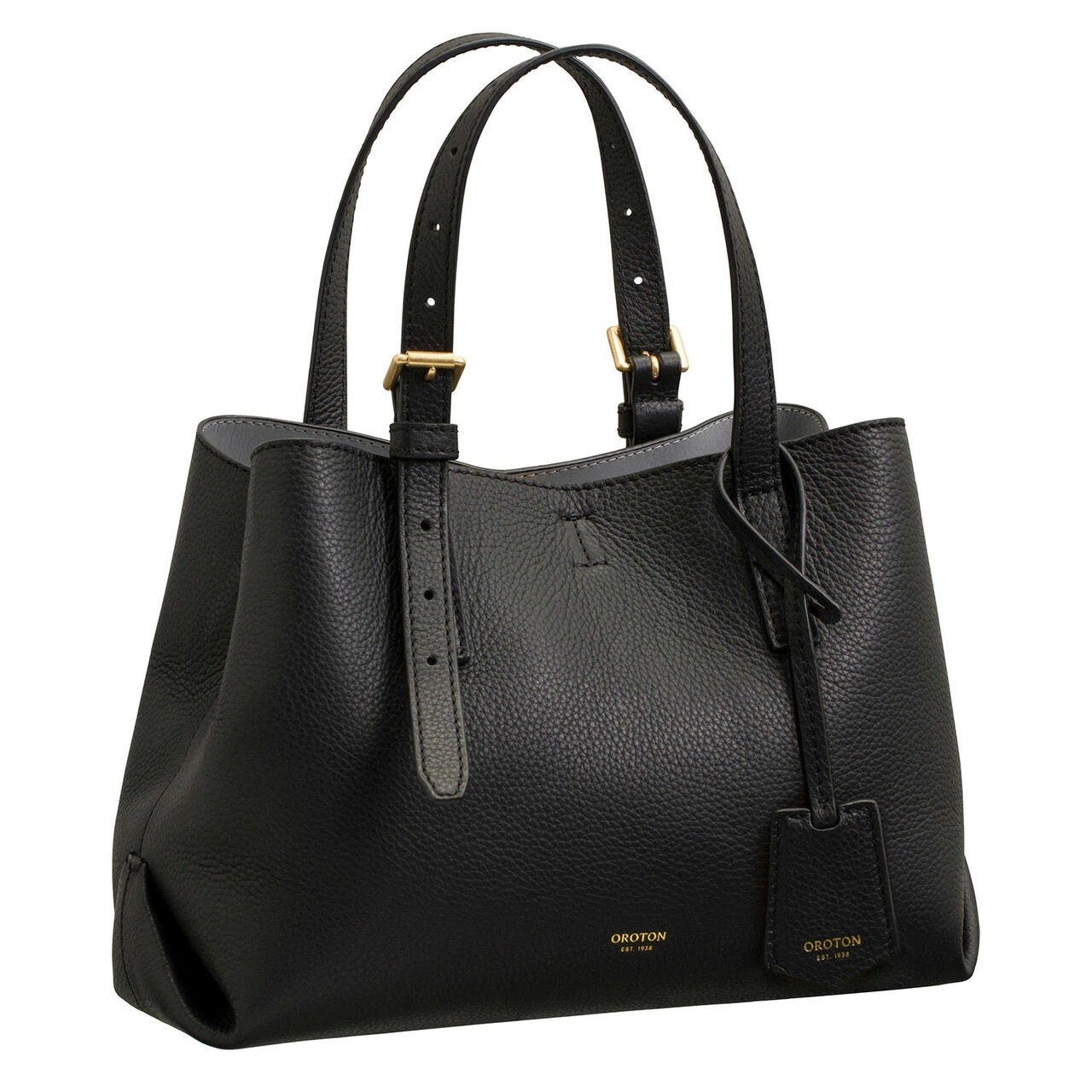 澳洲小众oroton女款托特头层牛皮百搭大容量斜跨通用款女包