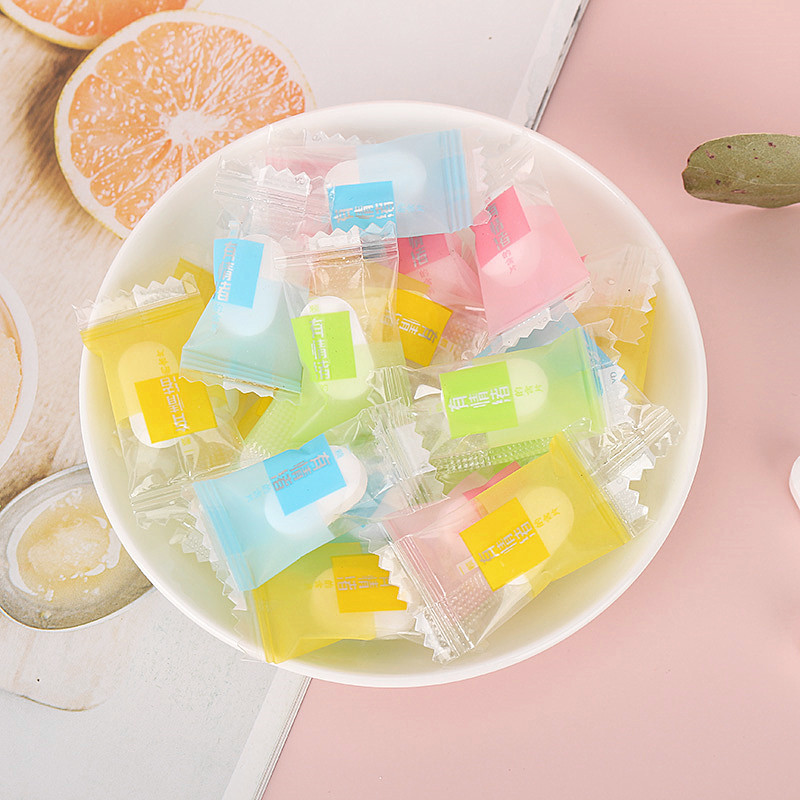 网红散装情绪一颗糖果装小接吻薄荷口气清新传统糖果