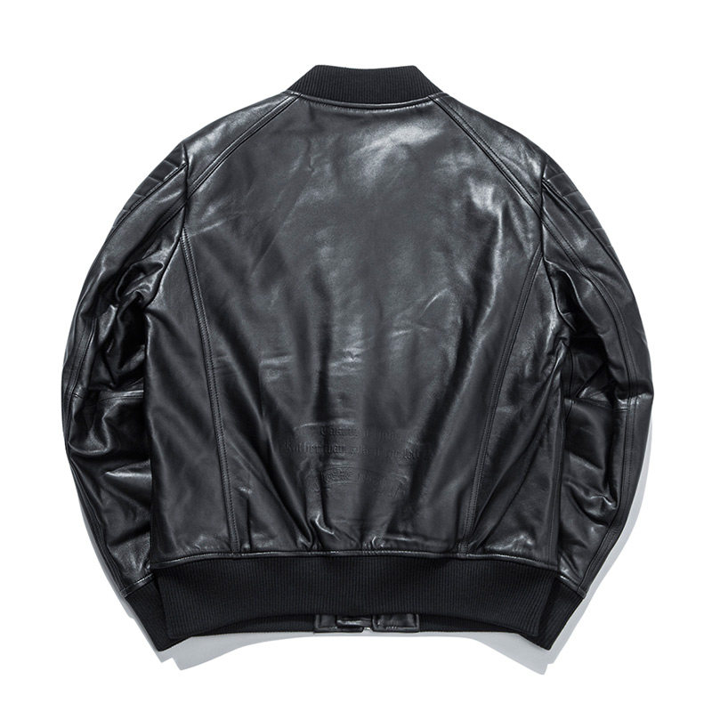 16n男装官方16emenord休闲时尚潮流皮衣外套青春皮衣