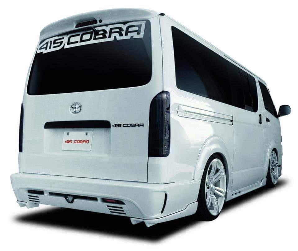 用于hiace丰田海狮20052018改装415款尾翼尾翼