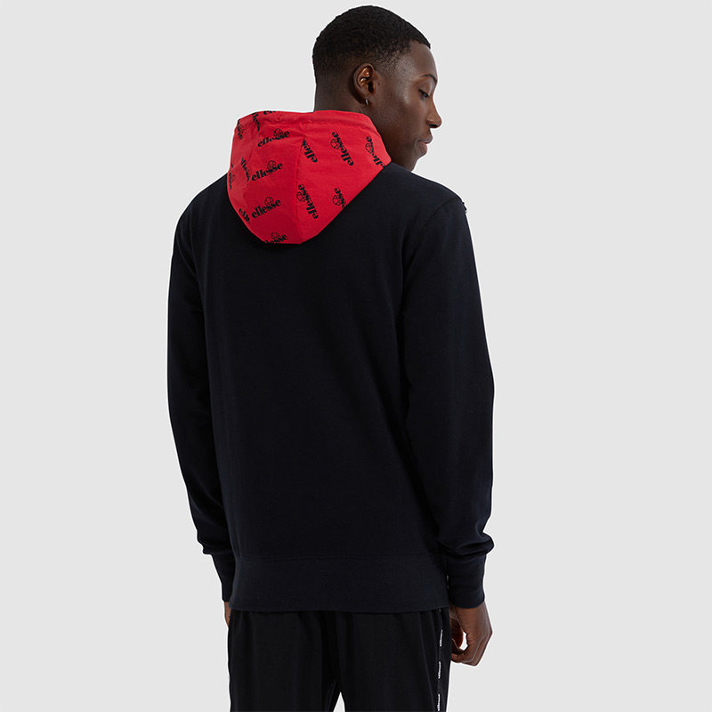 ellesse2020新款男款潮牌带帽卫衣长袖袖上衣帽she08564运动卫衣