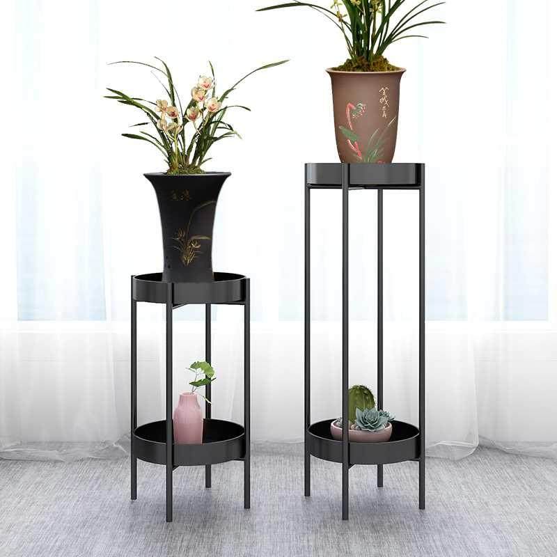 室内兰草多层阳台客厅展示花卉兰花简约花草花架