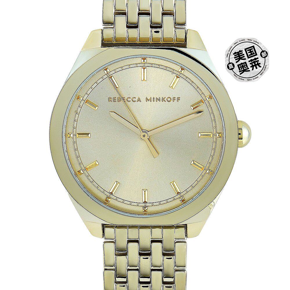 rebeccaminkoffamari金色手表2200326美国奥莱直发欧美腕表