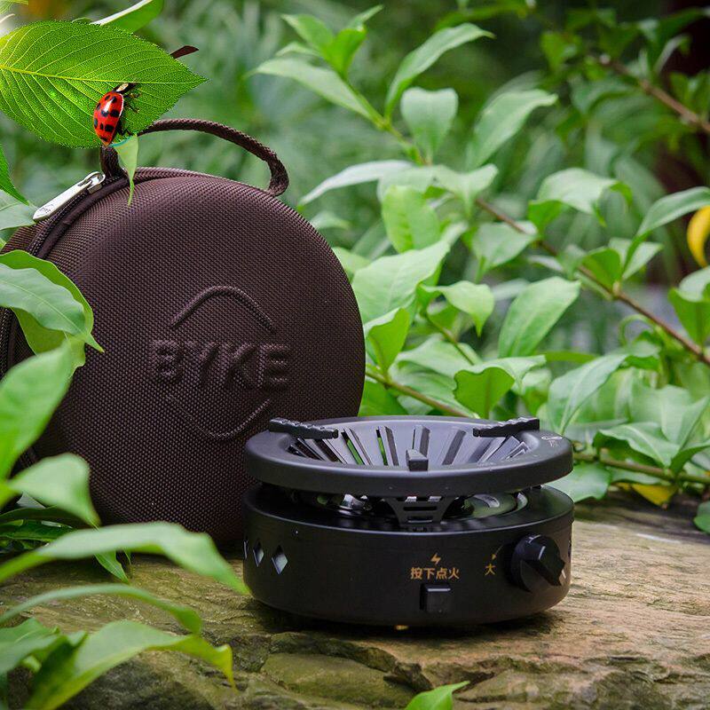 炉具户外便携式小火锅炉野外炉子防风燃气炉野餐茶道