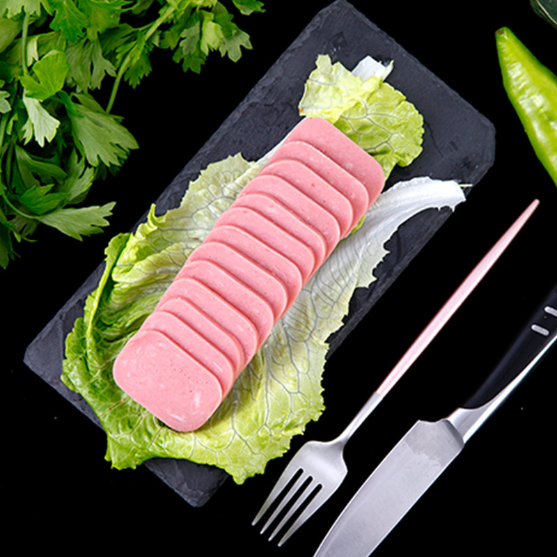 双汇火腿肠方腿午餐220g美味盐水香肠三明治饭店包装即食肠类