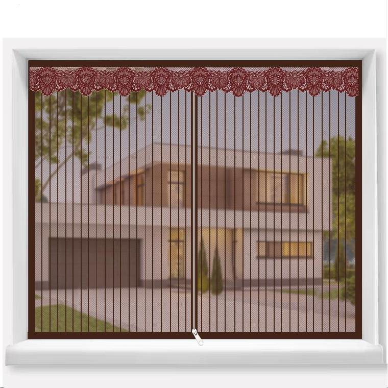 磁力窗帘防鼠蚊子纱窗网门磁条家用大门门帘纱窗