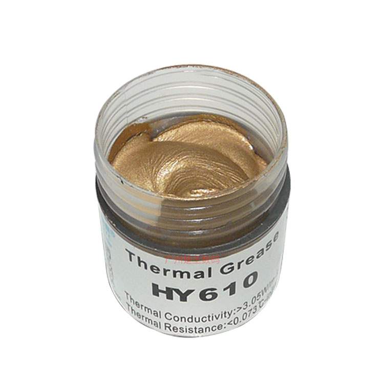 导热hy610cpu芯片硅脂散热硅胶风扇主板满瓶装导热硅脂