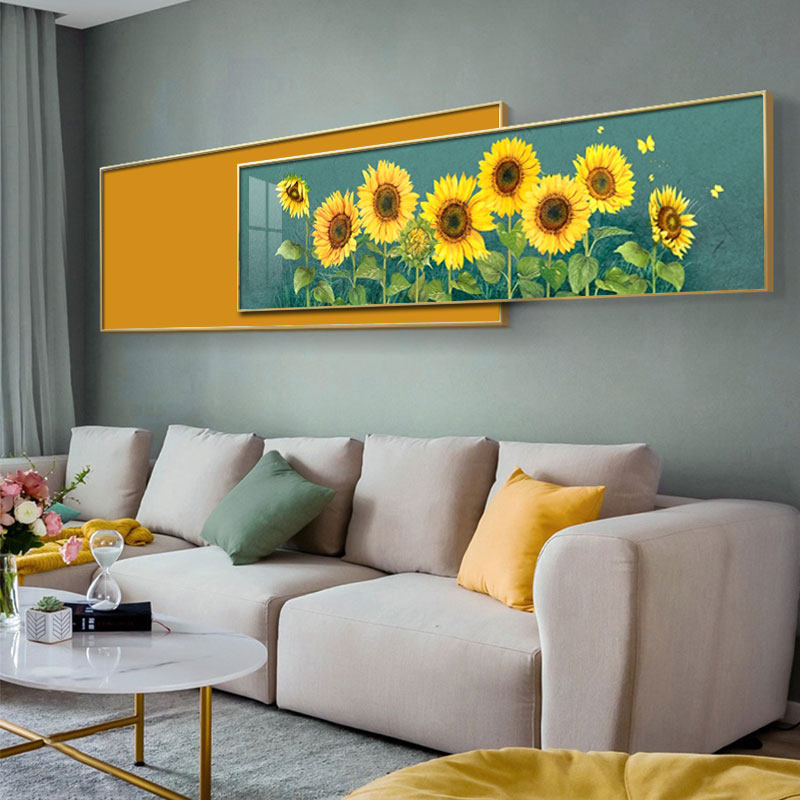 简约北欧清新装饰画客厅挂画沙发背景墙壁画餐厅现代装饰画