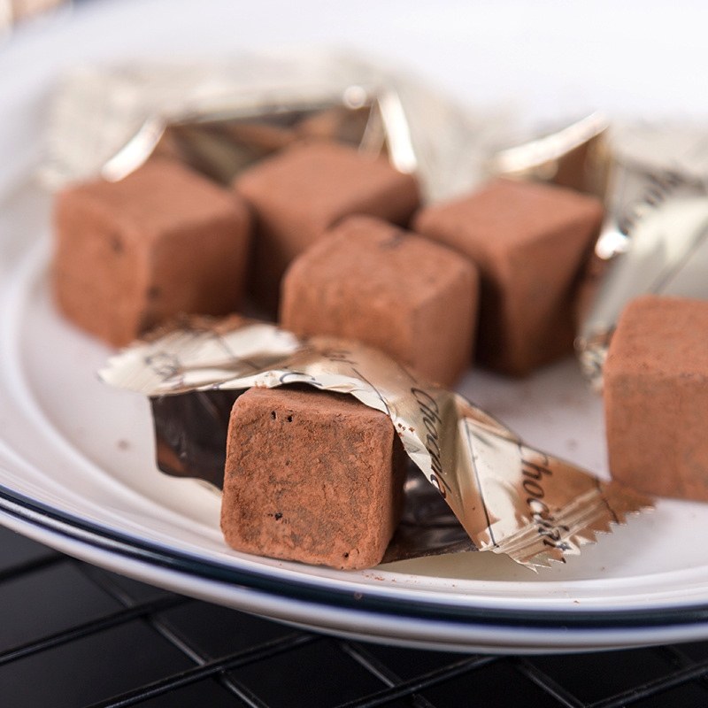 日本chocolat高岗高冈生巧克力原味172g袋装包邮22年巧克力制品