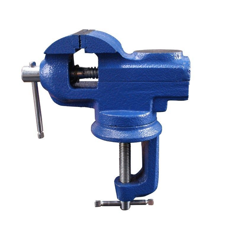 虎钳台钳迷你工作台家用重型夹具多功能万向小台台虎钳