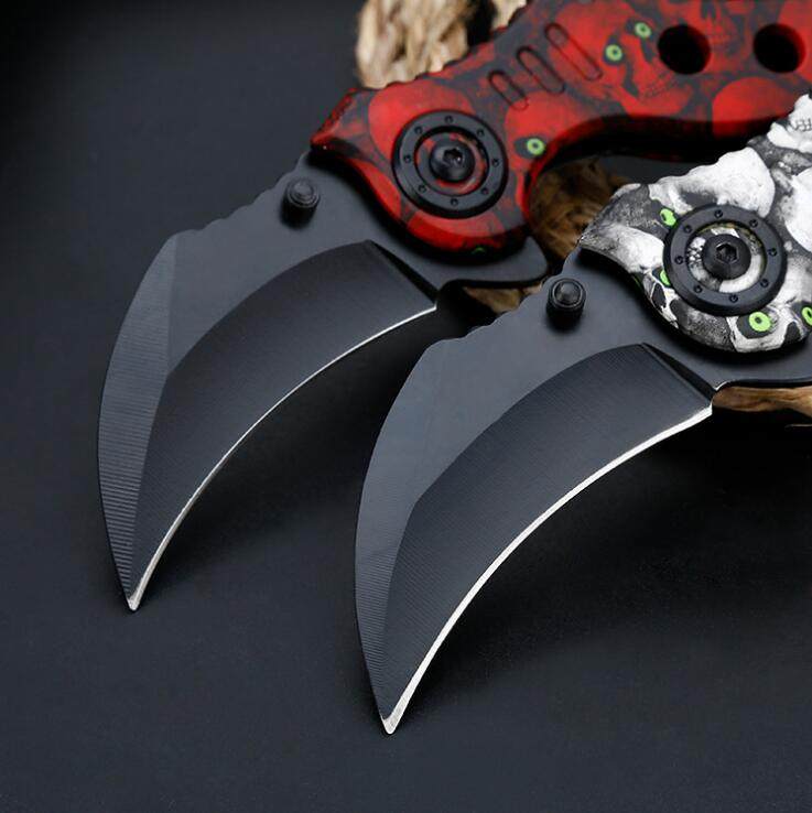 折叠csgo蝴蝶雇佣兵潜水不生锈忍者短刀彩钢弯刀其他户外刀具
