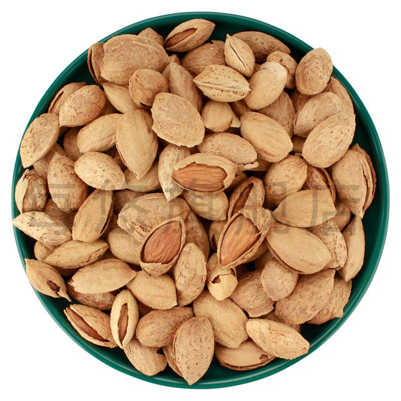 原味巴旦新疆坚果带壳杏仁扁桃桃仁无添加薄壳杏仁