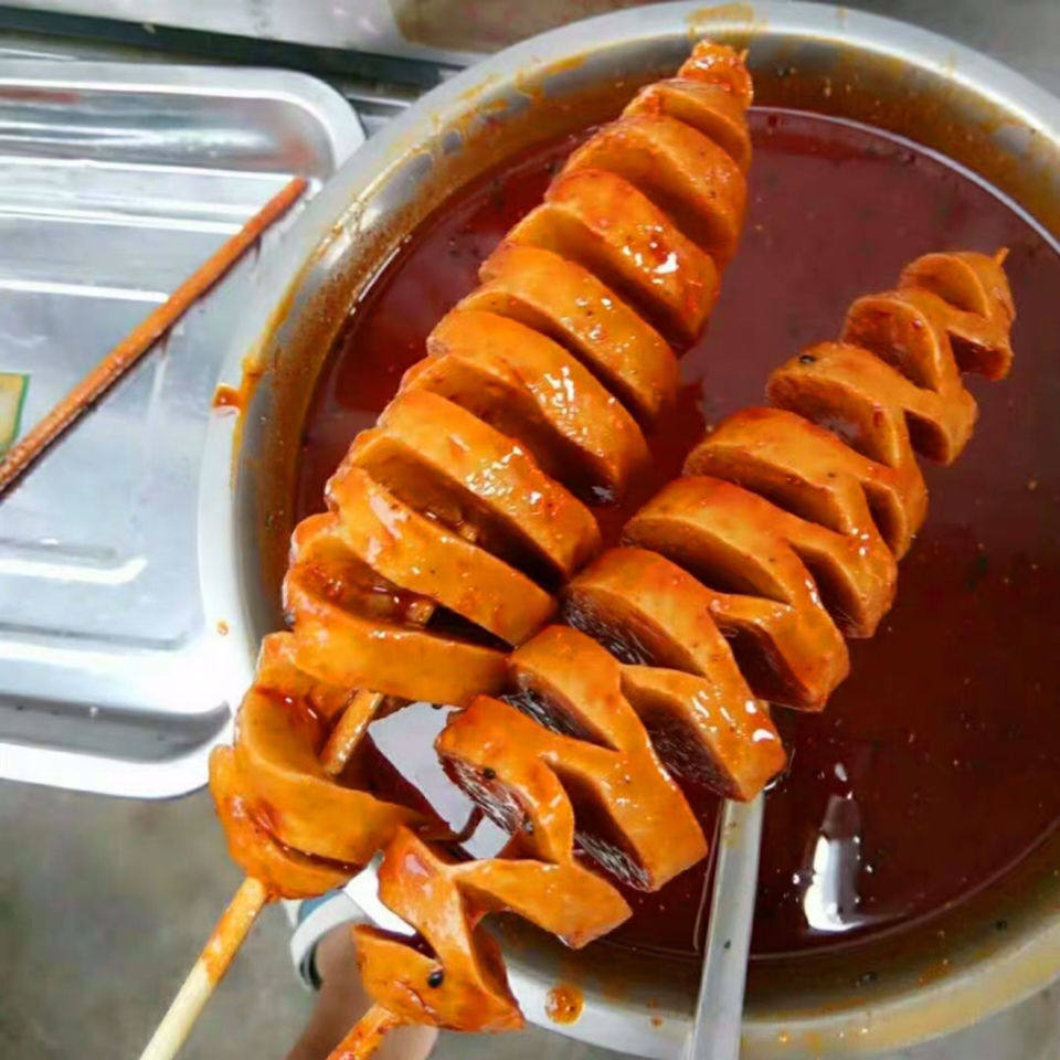 面筋清真烤面串烧烧烤食材冷冻半成品手工豆制品面筋制品