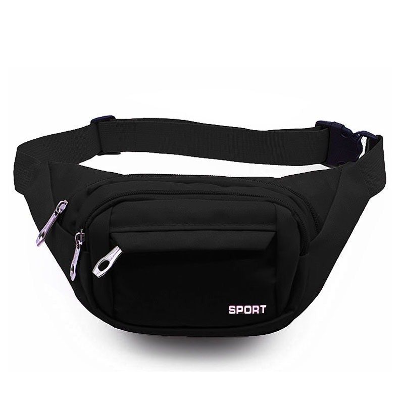 高档男女新款腰包防水牛津布运动跑步骑行生钱腰包