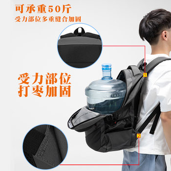 Backpack ຜູ້ຊາຍທຸລະກິດບາດເຈັບແລະການເດີນທາງຄອມພິວເຕີ Backpack ຄົນອັບເດດ: ຄວາມອາດສາມາດຂະຫນາດໃຫຍ່ຂອງໂຮງຮຽນມັດທະຍົມແລະໂຮງຮຽນມັດທະຍົມຖົງນັກສຶກສາວິທະຍາໄລ